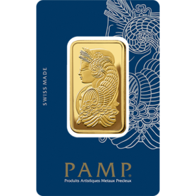 1 oz lingot d'or | PAMP Fortuna