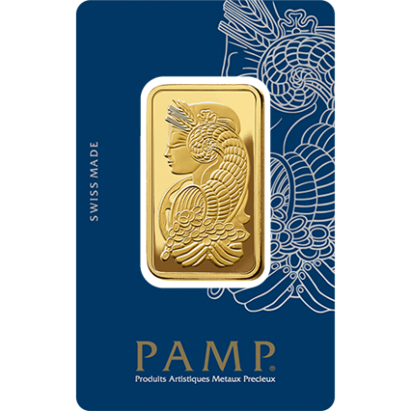 1 oz Gold Bar | PAMP Fortuna