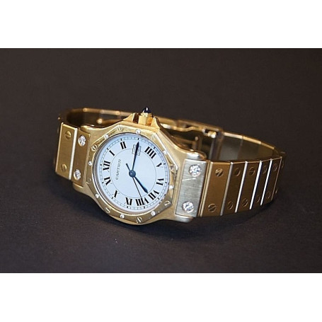 Cartier Santos Octagon Gold